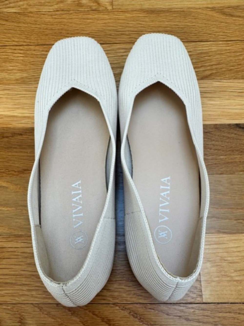 Vivaia Square Toe Flats - Picture 2 of 8